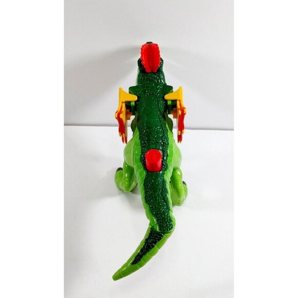 Imaginext Jurassic World Dilophosaurus Dinosaur 2018 Mattel Toy Figure Green - Picture 3 of 6